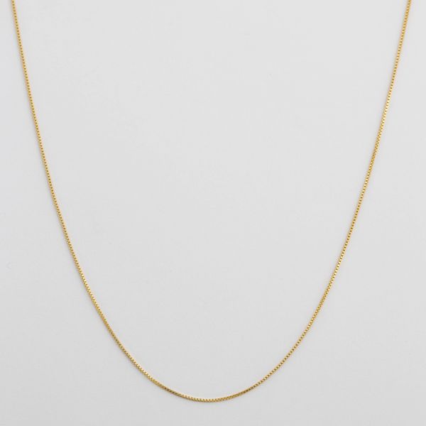 Halskette Medium Box - gold