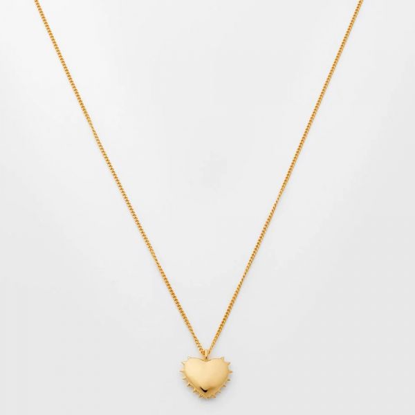 Halskette True Love Spike Heart - gold