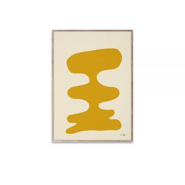 Poster - Soft Yellow - 30x40 cm