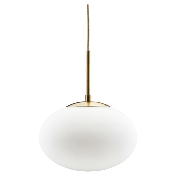 Lampe Opal - wei  30 cm