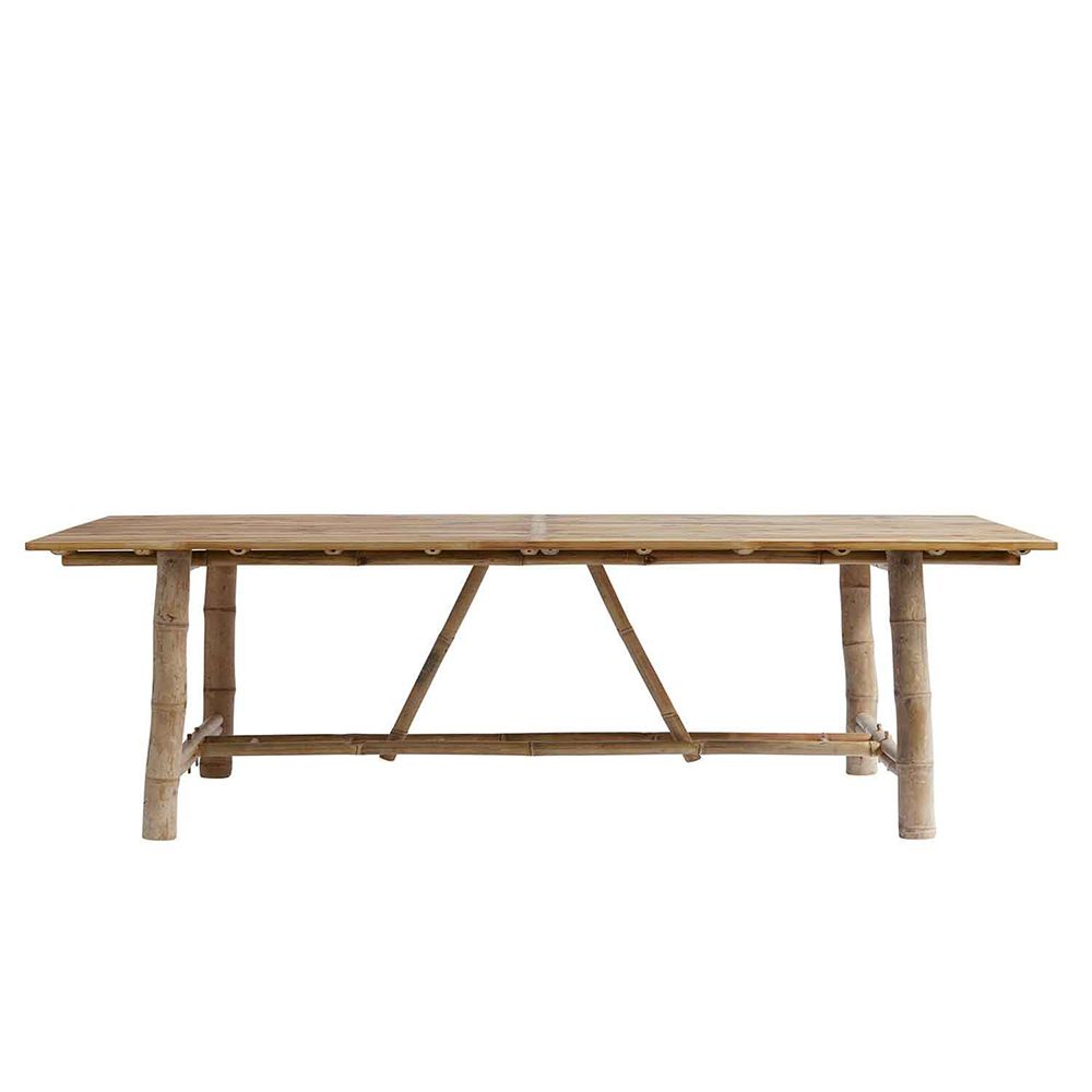 Bamboo Dining Table - 100 x 250 cm