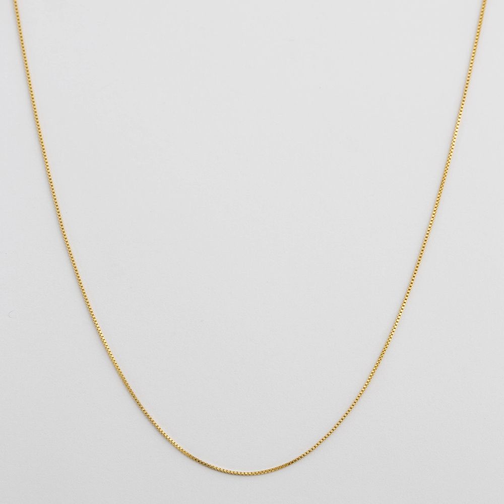 Halskette Medium Box - gold