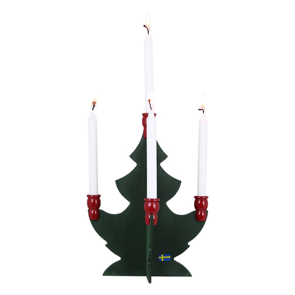 Kerzenhalter Weihnachtsbaum - 21 cm