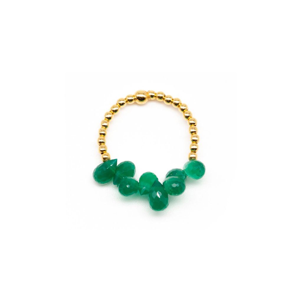 Ring Drops - light green