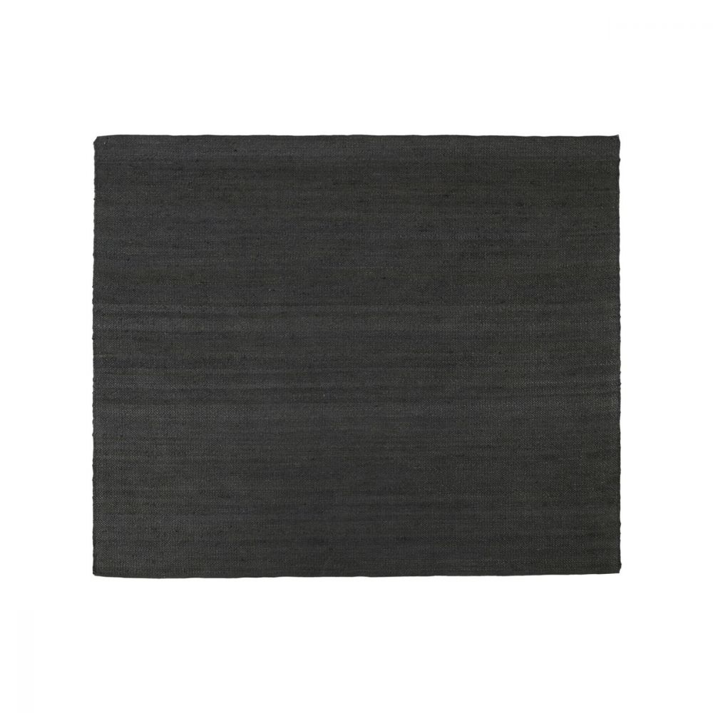 Teppich Hempi - schwarz 250 x 250 cm
