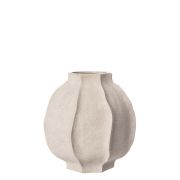 Gewellte Vase aus Keramik - 14 cm