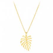 Halskette Fern Leaf - gold