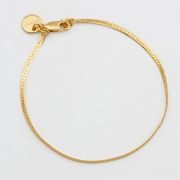 Armband Herringbone - gold Gr. M/L