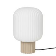 Tischlampe Lolly - weiß/sand 30 cm