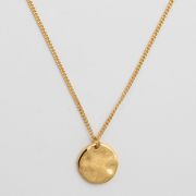 Halskette Minimalistica Hammered - gold