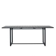 Tisch Helo - schwarz 90 x 200 cm