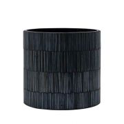 Teelichthalter Gara - schwarz 10 cm