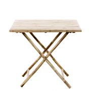 Bamboo Table Folable - 80 cm