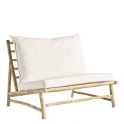 Bamboo Lounge Chair 100 cm - inkl. Auflagen in versch. Farben