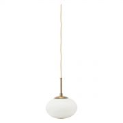 Lampe Opal - weiß Ø 22 cm