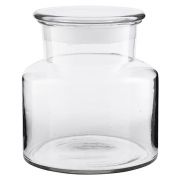Aufbewahrungglas mit Deckel Farma - klar 18 cm