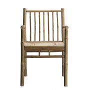 Bamboo Dining Chair mit Armlehne - ohne Auflage