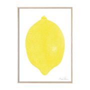 Druck Gelbe Zitrone - A4