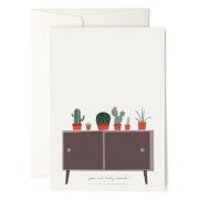 Klappkarte - cactus collection