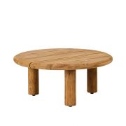 Lounge Table - recycled teak  70 cm