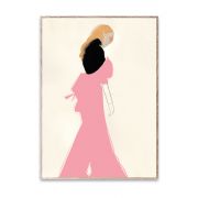 Poster - Pink Dress - 50 x 70 cm