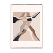 Poster - Two Dancers - 50 x 70 cm
