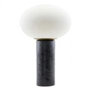 Tischlampe Opal - weiß/schwarz