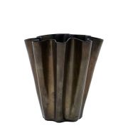 Vase Flood - antikes braun S