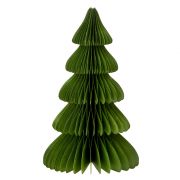 Weihnachtsbaum aus Papier - grün L